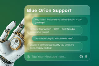 Dedicated cryptocurrency customer support services offered through Crest Rendflow